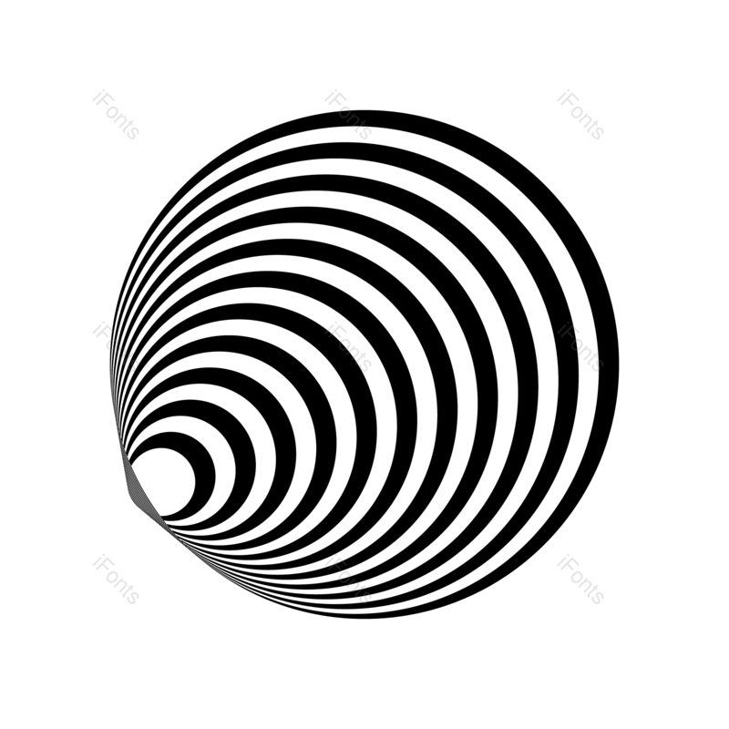 线条图片,抽象元素,白色PNG,黑色免抠素材